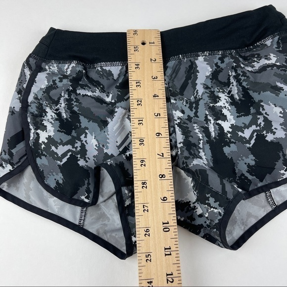 Nike Dri Fit Shorts Girls Medium Black White Athletic Elastic Waist - Picture 5 of 7